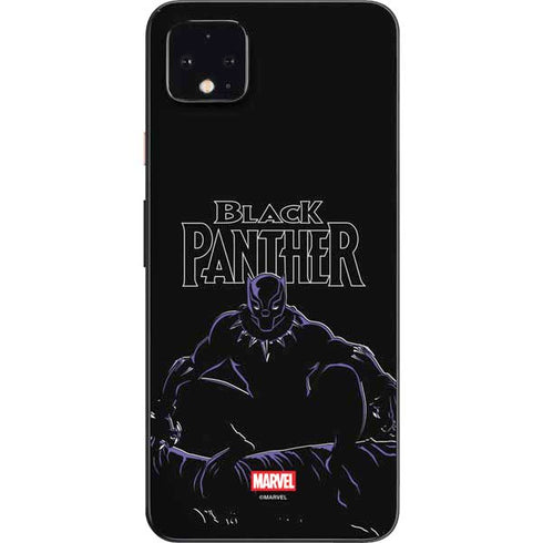 Marvel Black Panther Night Time Watch Google Pixel 4 XL Skin